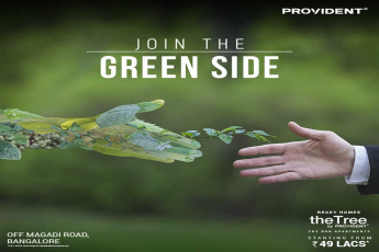 Experience the luxury of verdant nature by residing at Provident The Tree, Bangalore